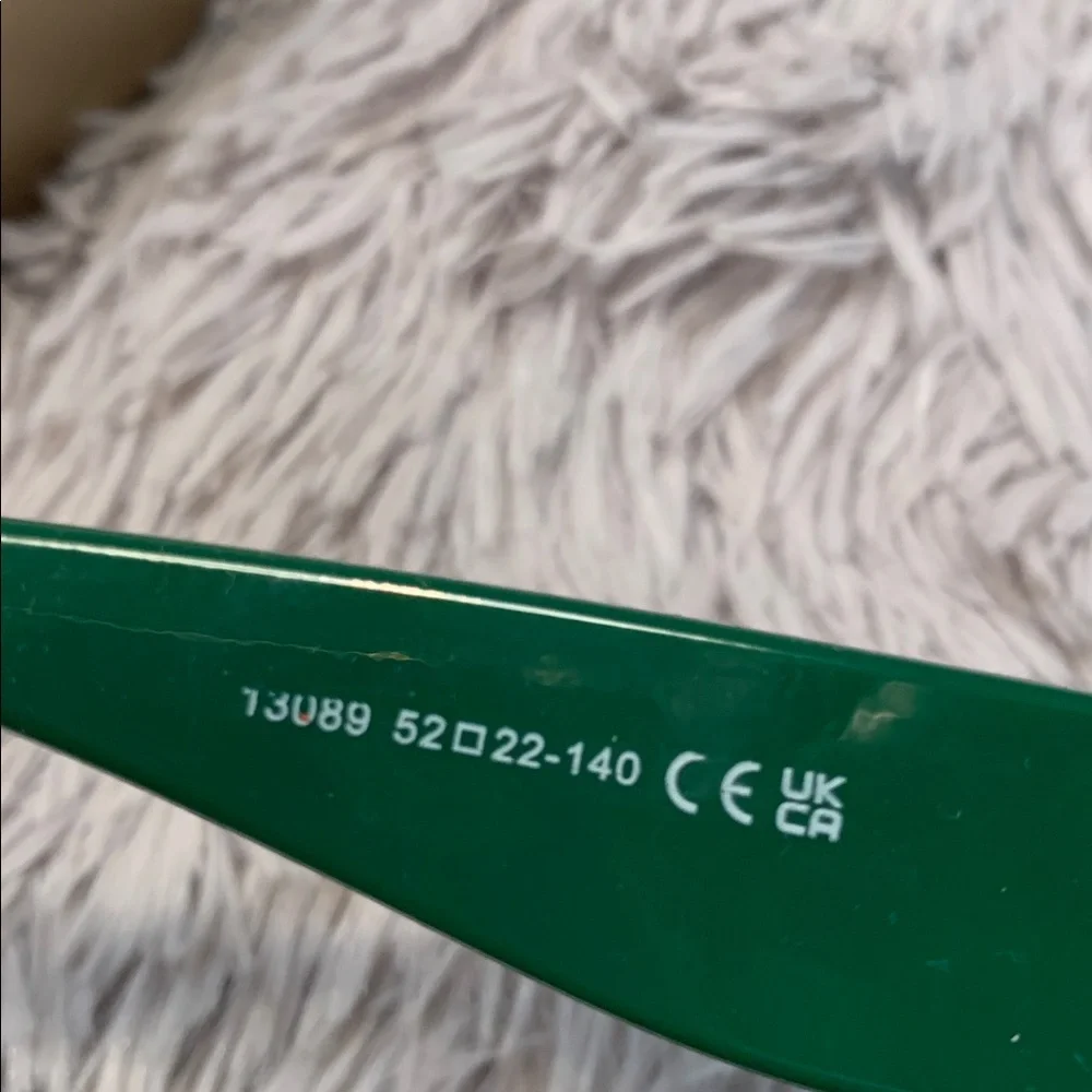 🌹Green Modern Retro Style Oversized Square Fashion Glasses Or Prescription